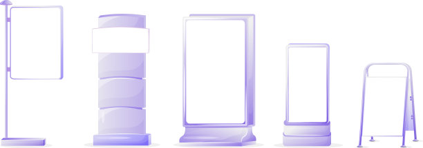 简单的广告招牌集图片下载