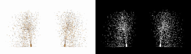 白色背景上的爆炸图片下载