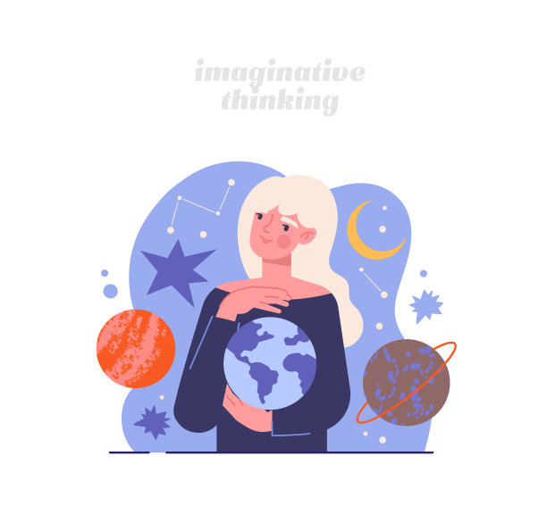 思维类型的概念图片下载