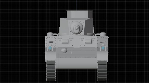 3 d演示。美国第二次世界大战时期的轻型M3坦克图片下载