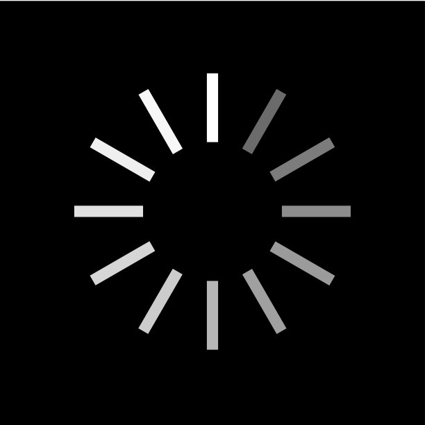 在白色背景上加载图标。 在白色背景上加载图标。 在黑色背景上加载图标。图片下载