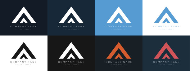 山标识集。旅游和山地运动的概念。矢量图图片下载