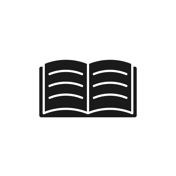 打开书平面设计矢量图片下载