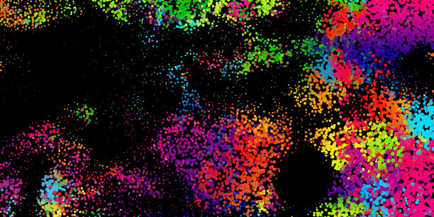 现代风格的明亮抽象形象。图片下载