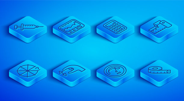 设置线注射器测量仪器计算器图片下载