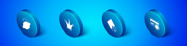 设置等距赌场老虎机与柠檬游戏图片下载