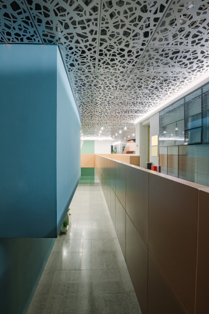 现代建筑走廊图片下载