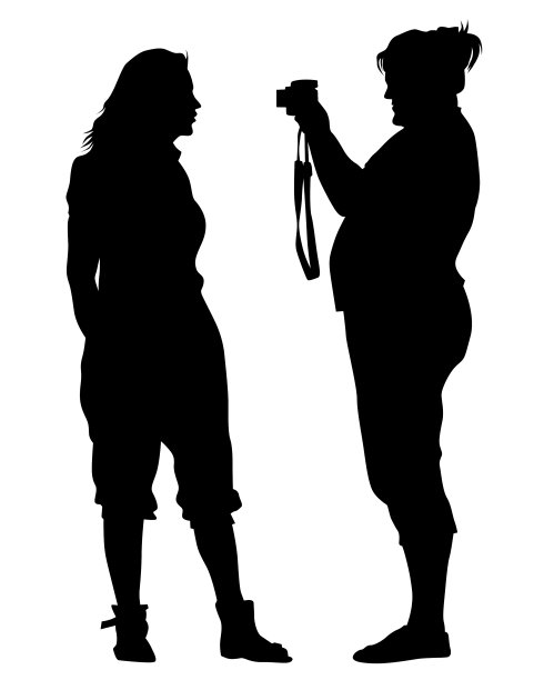 用摄影机夫妇图片下载