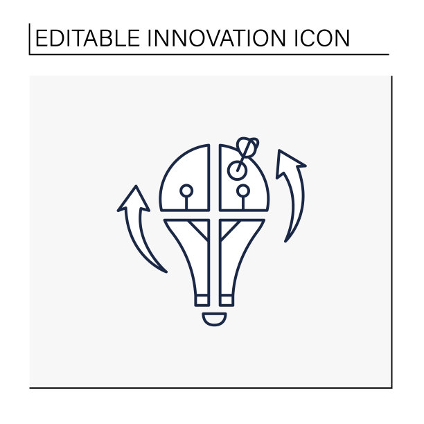 模块化创新线图标图片下载