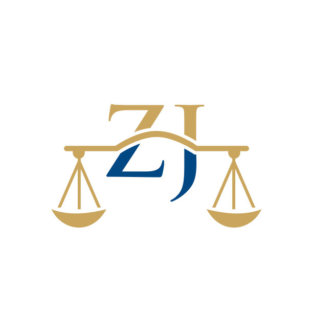 信ZJ律师事务所标志设计。律师，司法，法律律师，法律，律师服务，律师事务所，规模，律师事务所，律师公司业务ZJ首字母标识模板图片下载