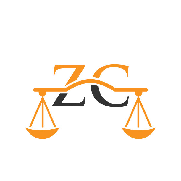 律师事务所信ZC标志设计。律师，司法，法律律师，法律，律师服务，律师事务所，规模，律师事务所，律师公司业务ZC首字母标识模板图片下载