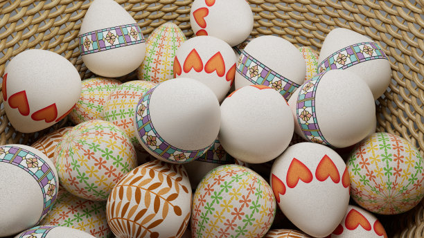 复活节彩蛋图片下载