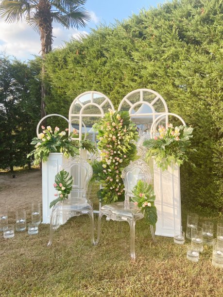 婚礼镜像背景设置图片下载