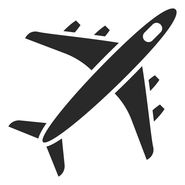 飞机图标。机场的迹象。空中飞行的象征图片下载