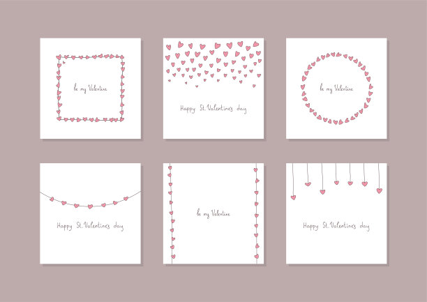 浪漫的情人节背景图片下载