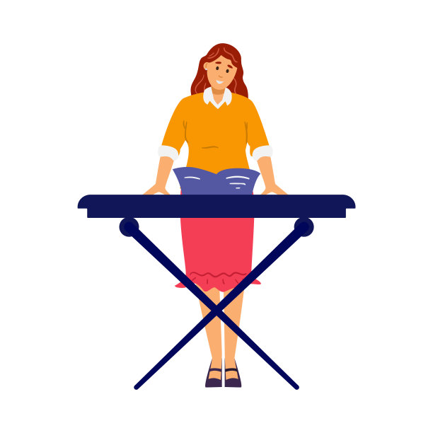 音乐课老师弹钢琴，在白色背景下隔离。成年女性在日托或学校教音乐图片下载