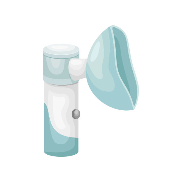 喷雾器内部的矢量图。肺治疗仪一种治疗肺部的医疗设备图片下载