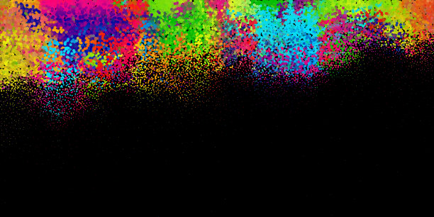 现代风格的明亮抽象形象。图片下载