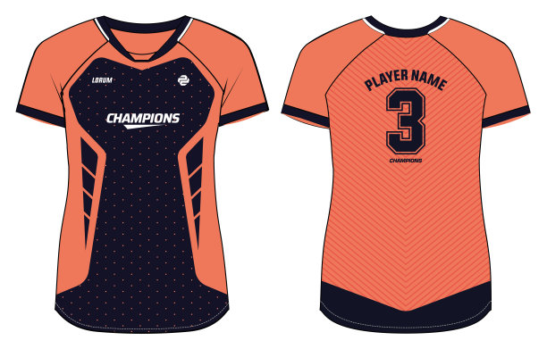 女式运动衫t恤设计平面素描插图，抽象图案V领女式t恤和女式排球运动衫，足球，羽毛球，足球和无篮球，运动服套装图片下载