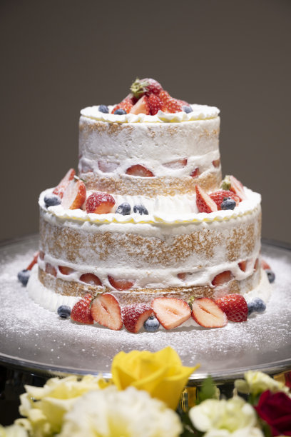 婚礼招待会使用的婚礼蛋糕图片下载