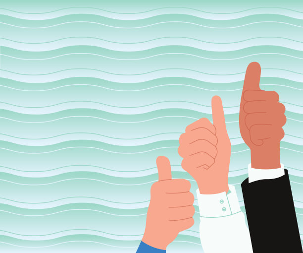 三位同事祝贺成功图片下载