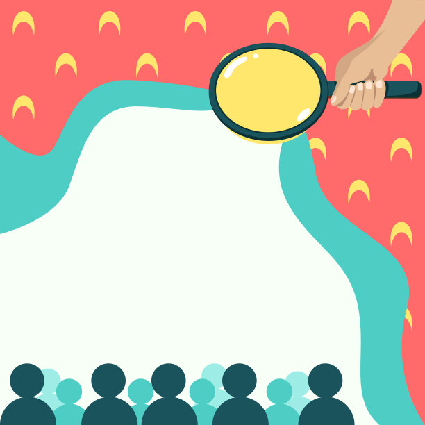 手握放大镜，审视社会图片下载