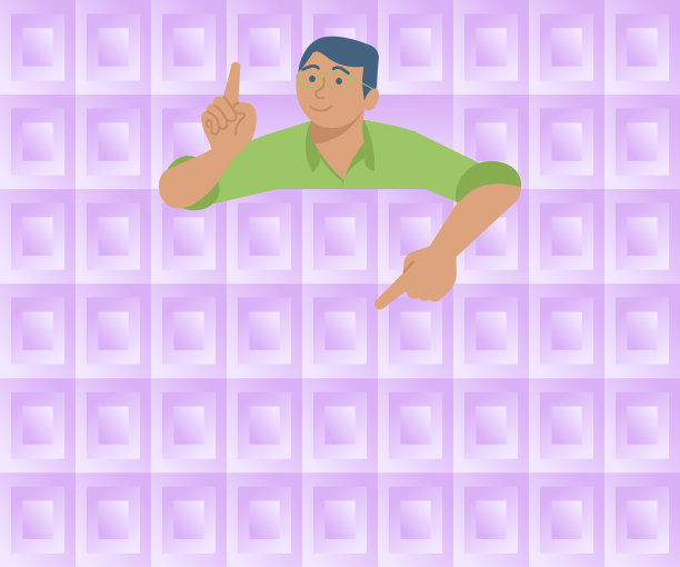 绅士用眼镜指着手指板图片下载