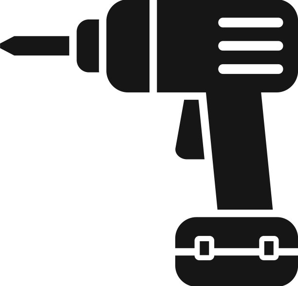 电钻图标简单的手工具图片下载