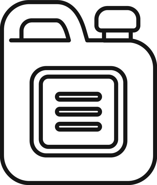 汽油罐图标轮廓燃油图片下载