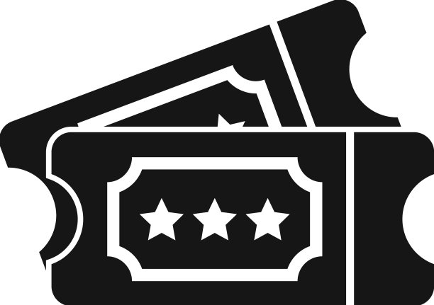 电影票图标简单的视频电影图片下载