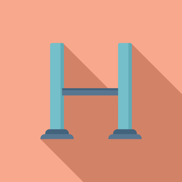 金属汽车升降机图标平汽车修理图片下载