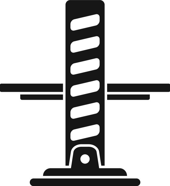 维修汽车升降机图标简单的汽车车库图片下载