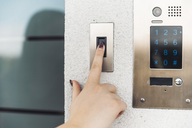 用指纹开门图片下载