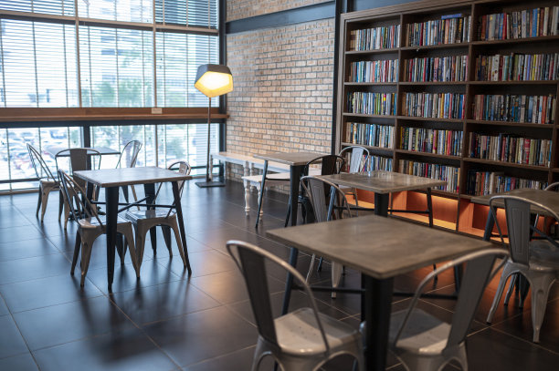 室内的图书馆图片下载