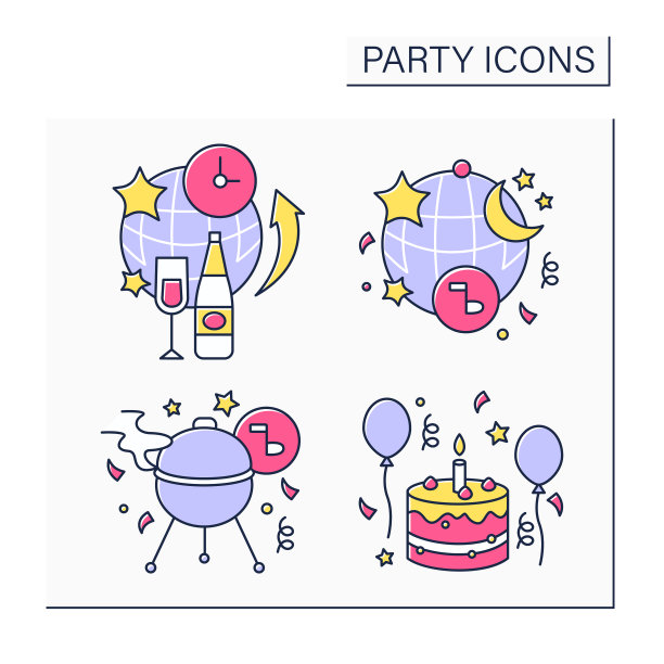 派对颜色图标设置图片下载