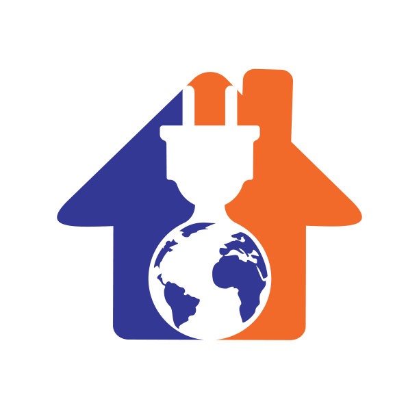 全球电线矢量标志设计模板。图片下载