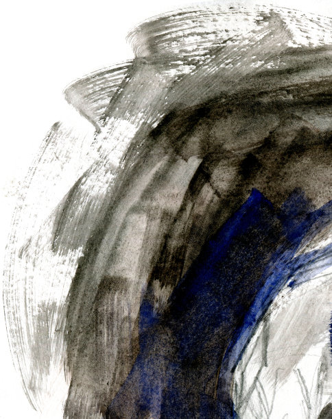 抽象纹理划伤grunge背景。飞溅和污垢，表达笔触插图图片下载