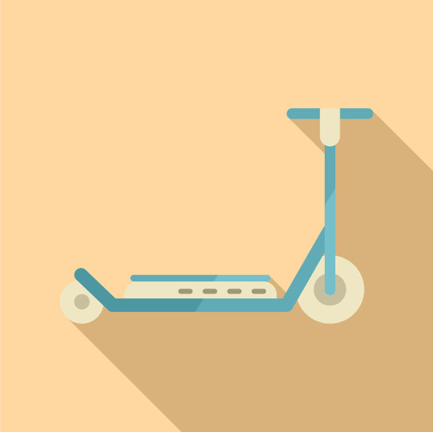 出租电动滑板车图标平踢图片下载