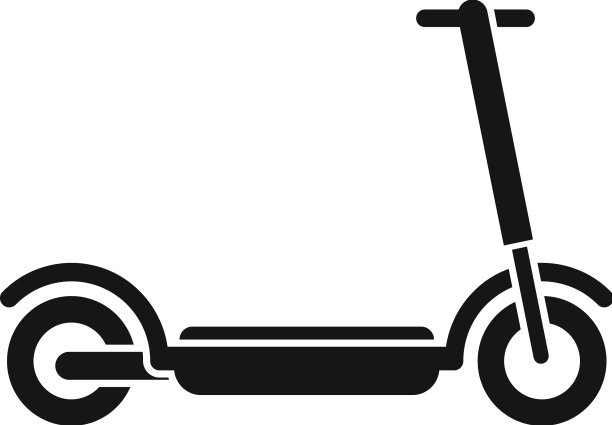 电动滑板车图标简单的电动滑板车图片下载