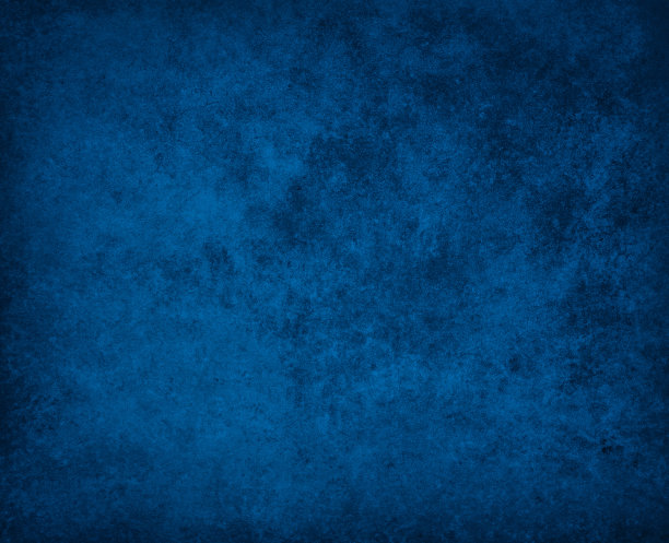 深蓝色的背景，老式的grunge纹理，老式的蓝色纸张图片下载
