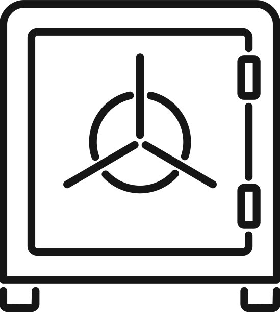 金融支付保险箱图标图片下载