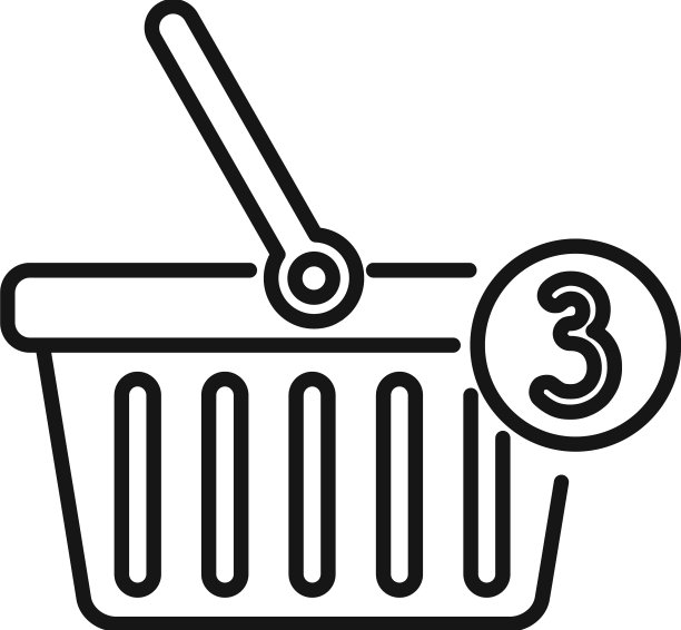网上商店购物篮图标轮廓购买商店图片下载