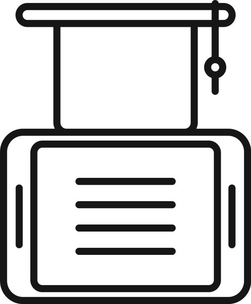 在线毕业图标轮廓家庭视频图片下载