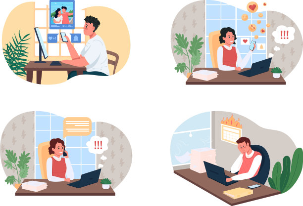 烧毁2d网页横幅海报集图片下载