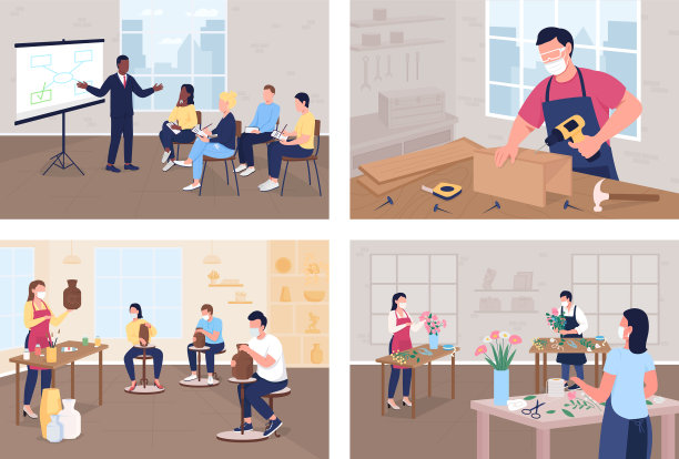 大师班平面色彩设置图片下载