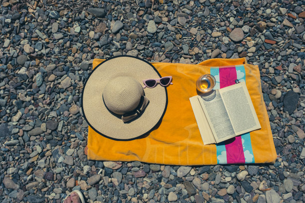 夏日沙滩度假概念图片下载