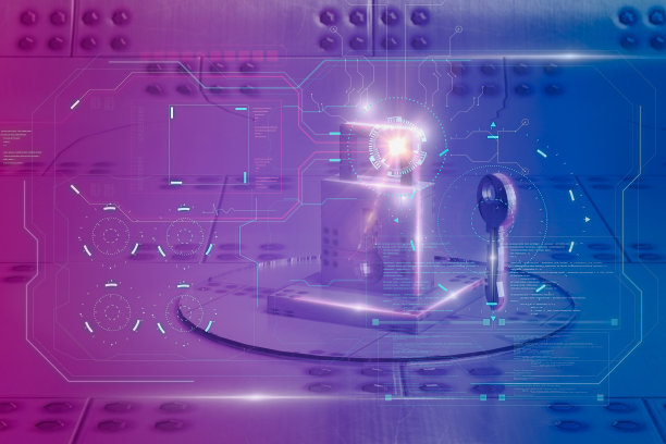 3 d渲染插图。带锁孔图标的挂锁。网络数字数据或信息隐私。个人数据锁定信息安全。图片下载