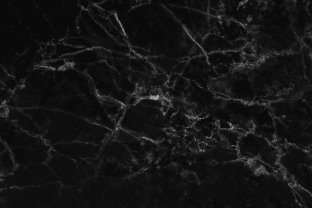 黑灰色大理石无缝闪光纹理背景，柜台顶视图瓷砖石材地板的自然图案。图片下载