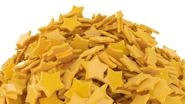 极高的评级，概念插图与星星堆图片下载