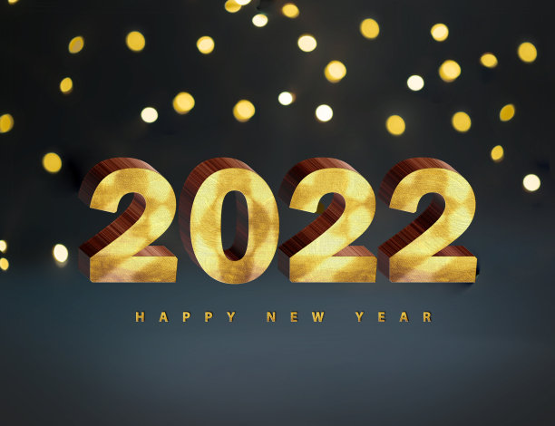 2022年新年抽象闪亮的颜色金色图片下载